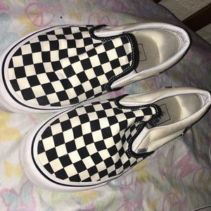 Checkered vans